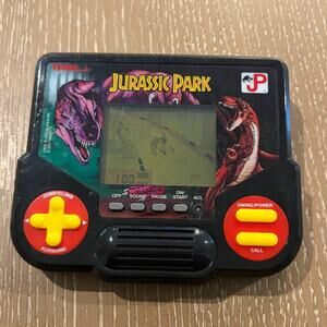 Tiger Electronics Jurassic Park LCD 2020 Hasbro Handheld Video Game TESTED WORKS